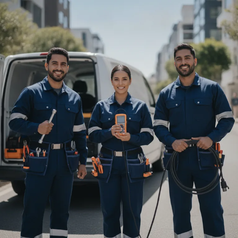 Ponto de Carregamento equipe em Guaruja